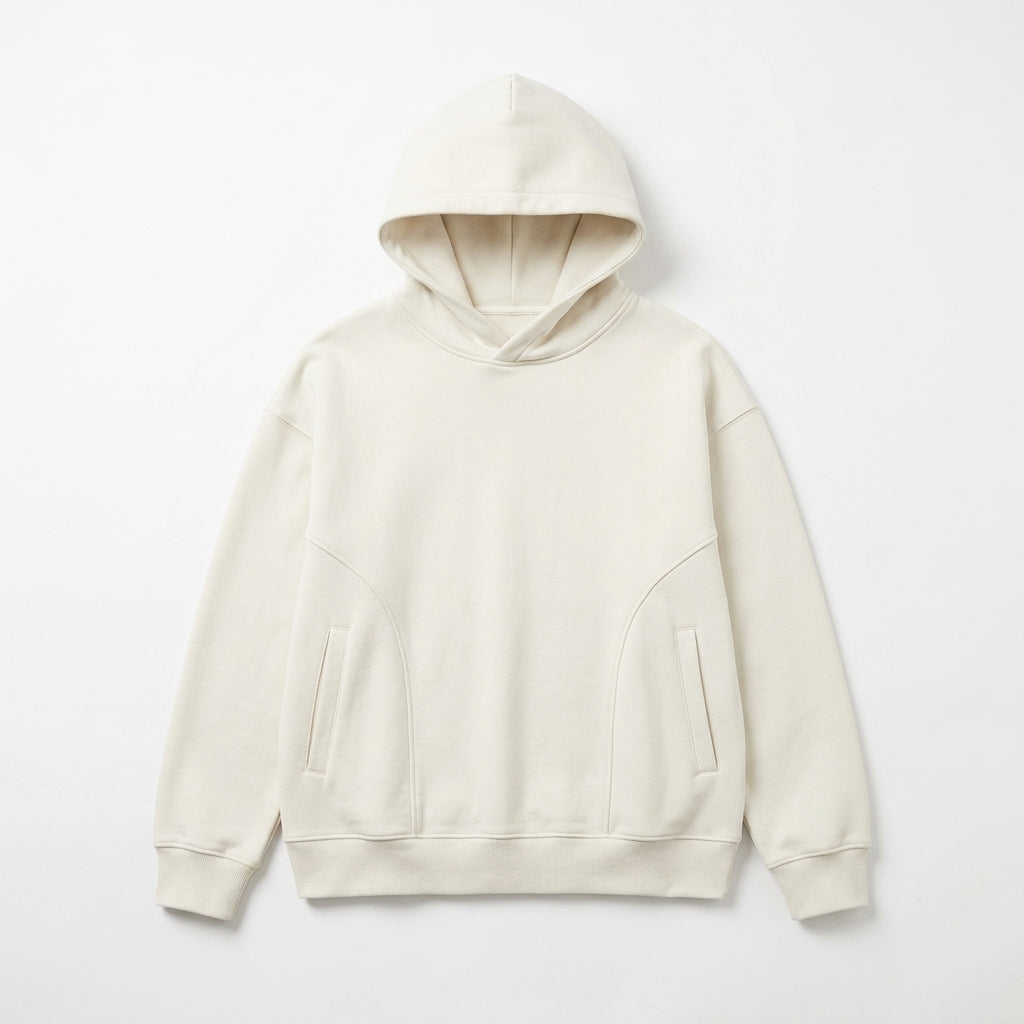 Strwnrqor™ Harbor Arc Unisex Heavyweight Hoodie – Structured Pullover Sweatshirt, Minimal Everyday Streetwear Top